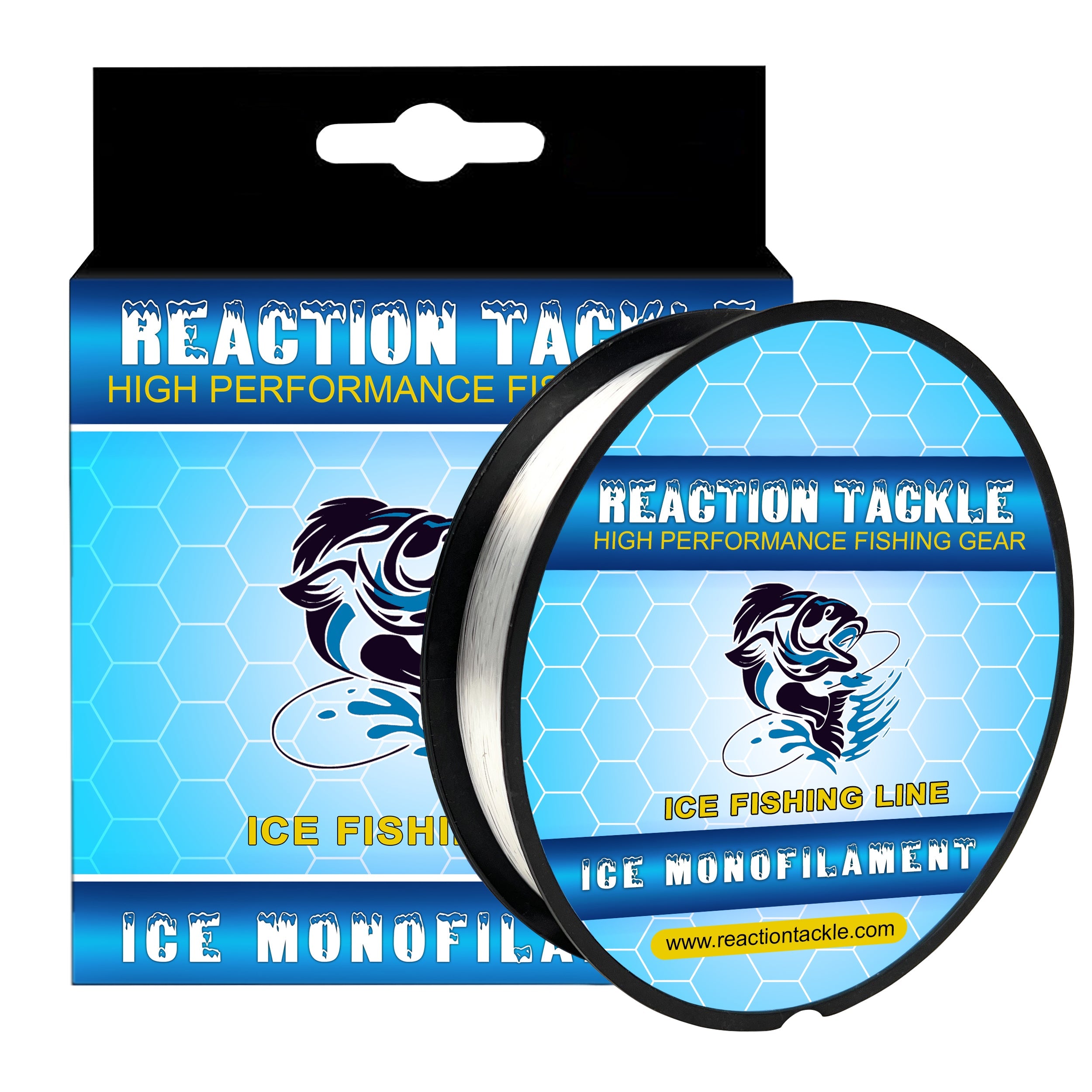 Línea de pesca de monofilamento ICE de Reaction Tackle