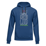 I Love Camping In The Woods Adult Fleece Hooded Sweatshirt