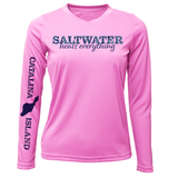 Catalina Island "Saltwater Heals Everything" Long Sleeve UPF 50+ Dry-Fit Shirt