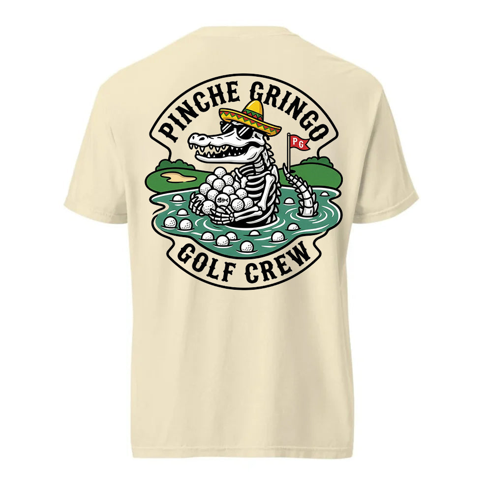 Pinche Gringo Golfing Crew Lake Ball Shirt