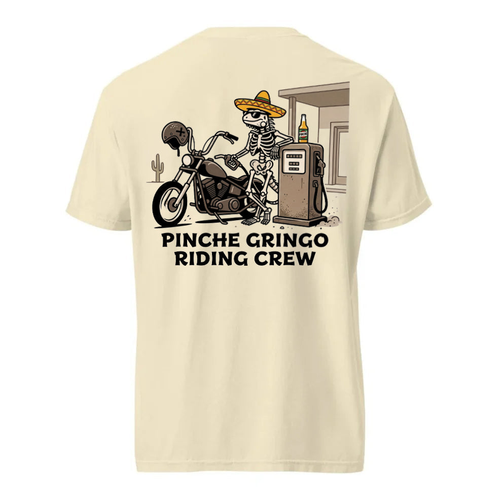 Pinche Gringo Riding Crew Gas Stop Shirt