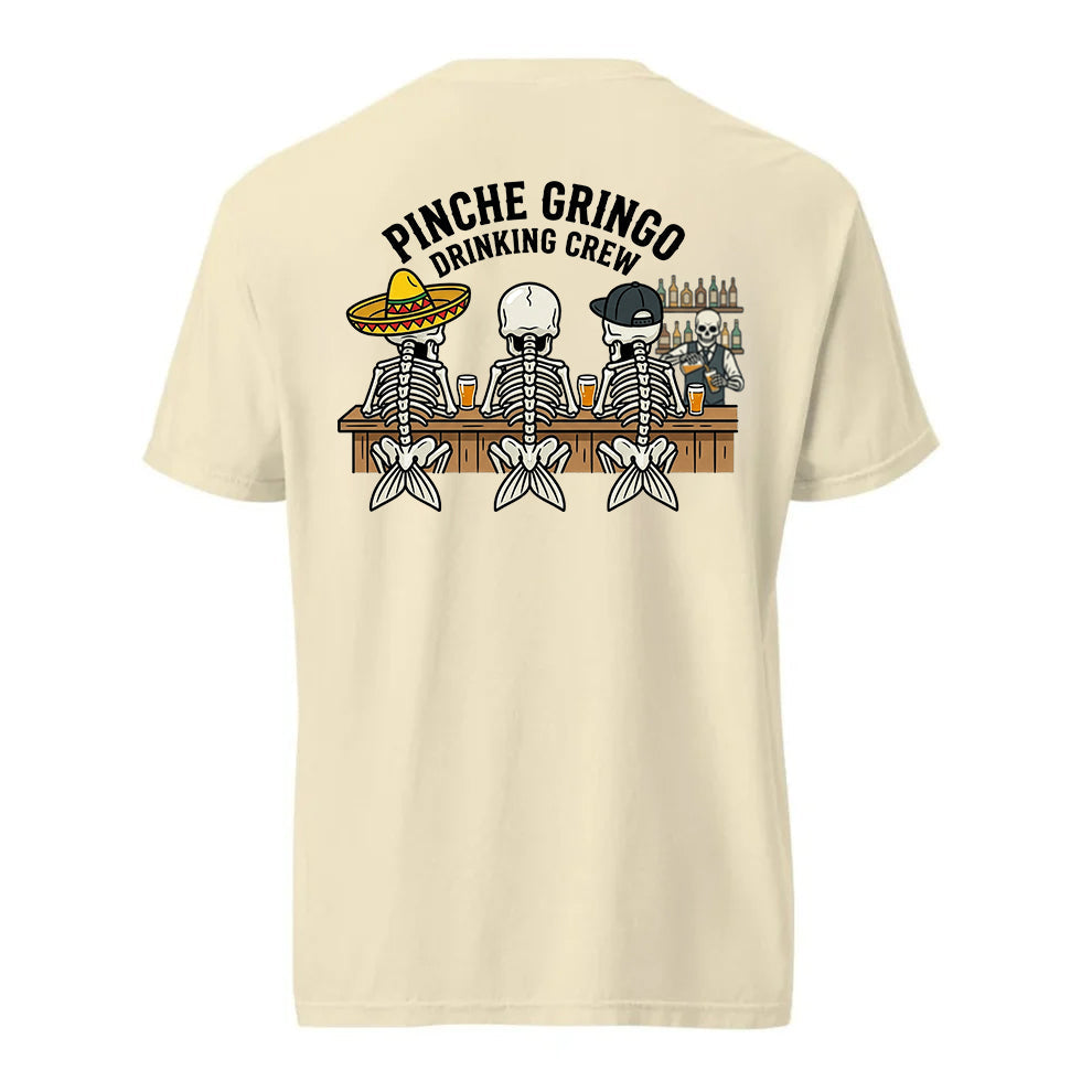 Pinche Gringo Last Cast Crew Shirt