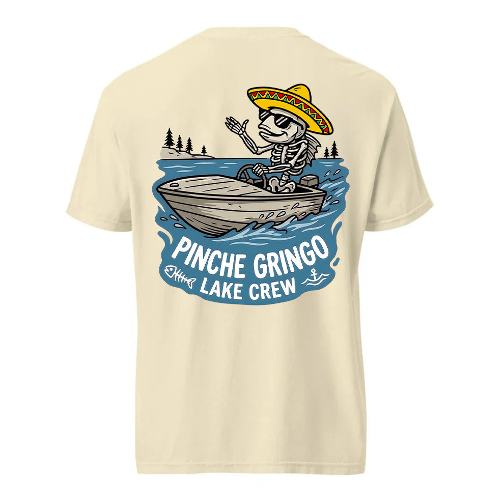 Pinche Gringo Lake Crew Shirt