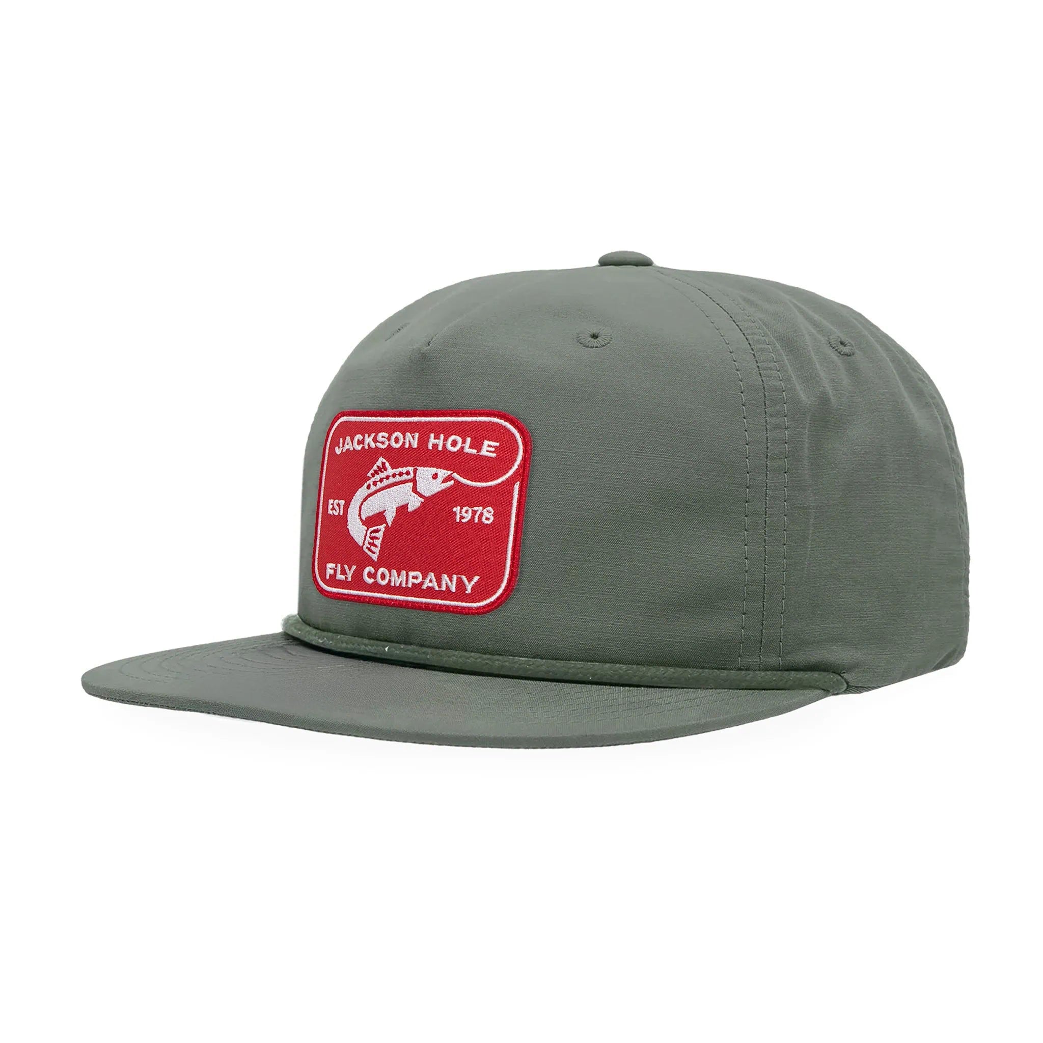 JHFLYCO Brushed Cotton Ball Cap - Rectangle Logo