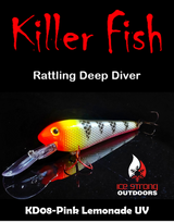 NEW JUNE 2025 - Killer Fish - Rattling DEEP Diver UV