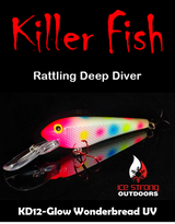 NEW JUNE 2025 - Killer Fish - Rattling DEEP Diver UV