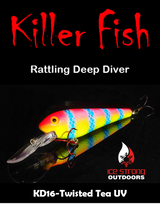 NEW JUNE 2025 - Killer Fish - Rattling DEEP Diver UV