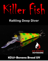 NEW JUNE 2025 - Killer Fish - Rattling DEEP Diver UV