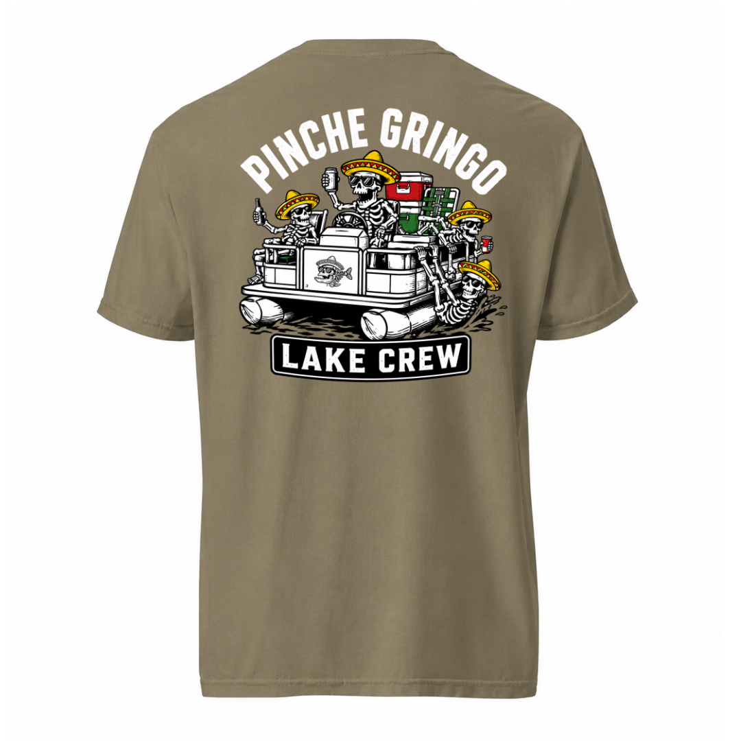 Pinche Gringo Lake Crew Pontoon Shirt
