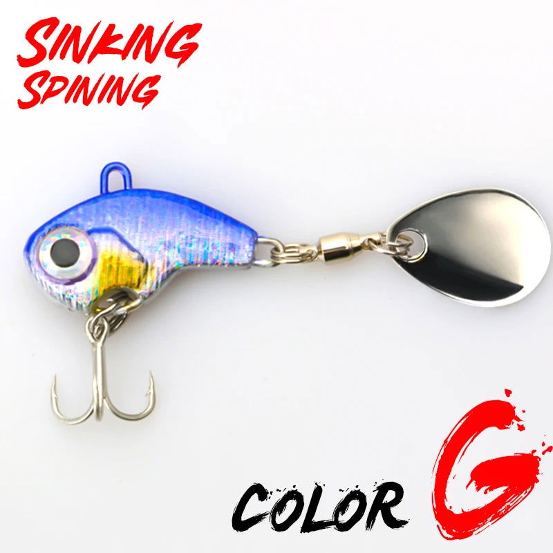 KMER V4 Metal Spinner VIB Lures Bobber Bargain