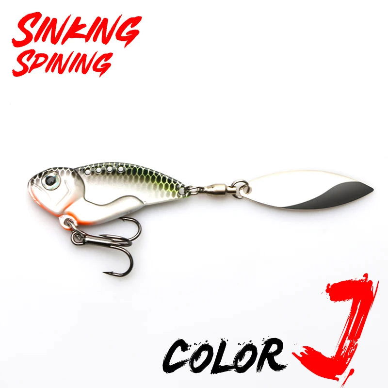 KMER V4 Metal Spinner VIB Lures Bobber Bargain