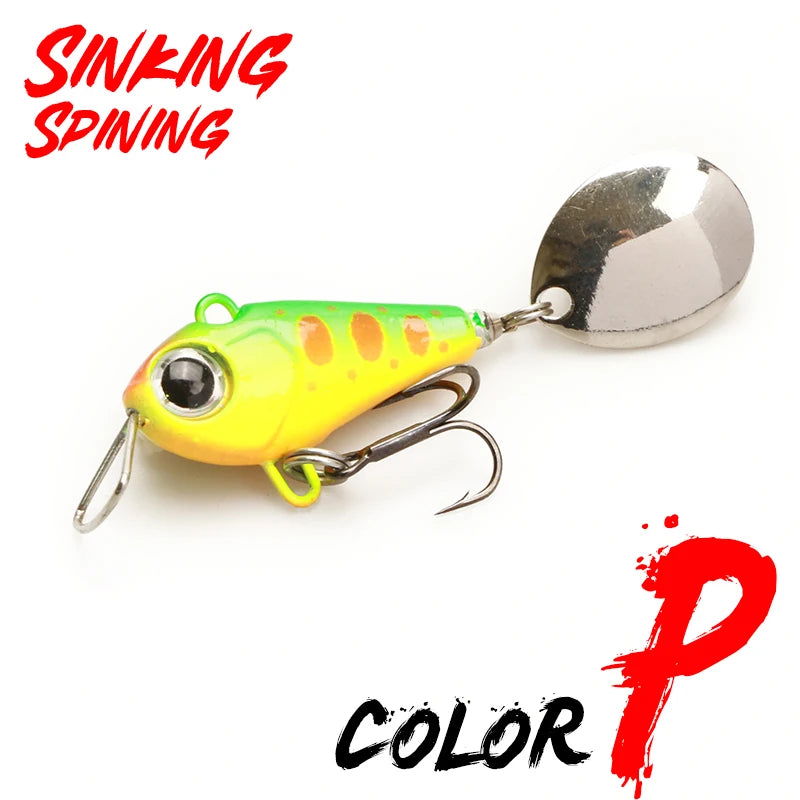 KMER V4 Metal Spinner VIB Lures Bobber Bargain