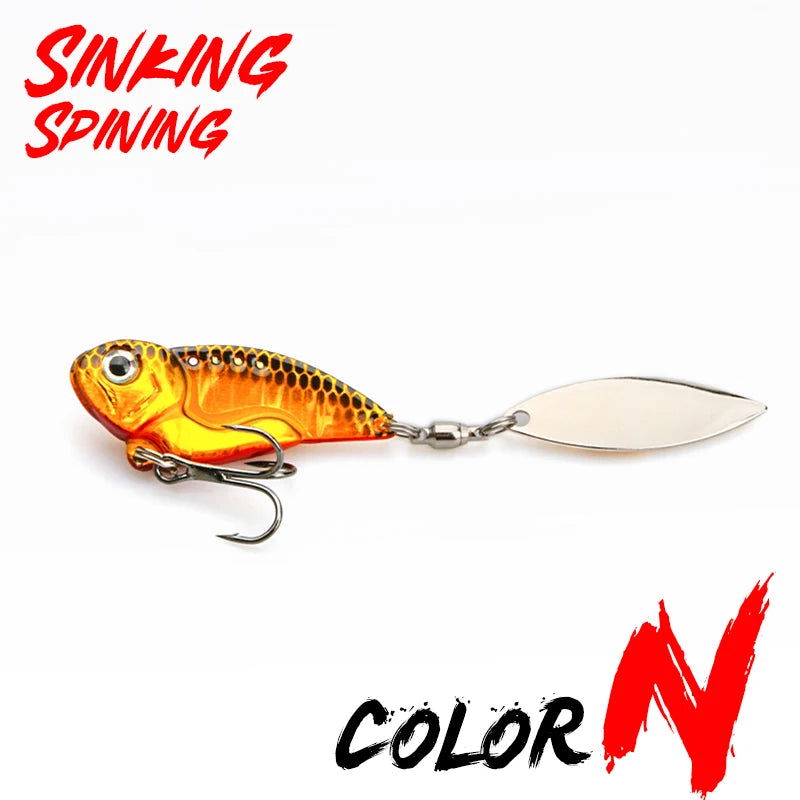 KMER V4 Metal Spinner VIB Lures Bobber Bargain