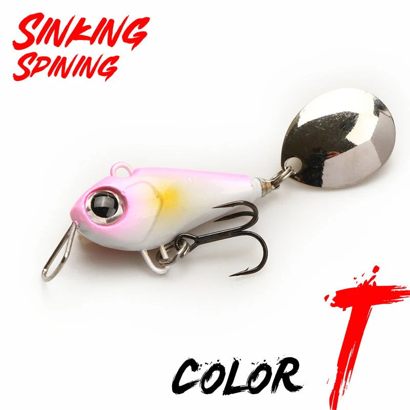 KMER V4 Metal Spinner VIB Lures Bobber Bargain