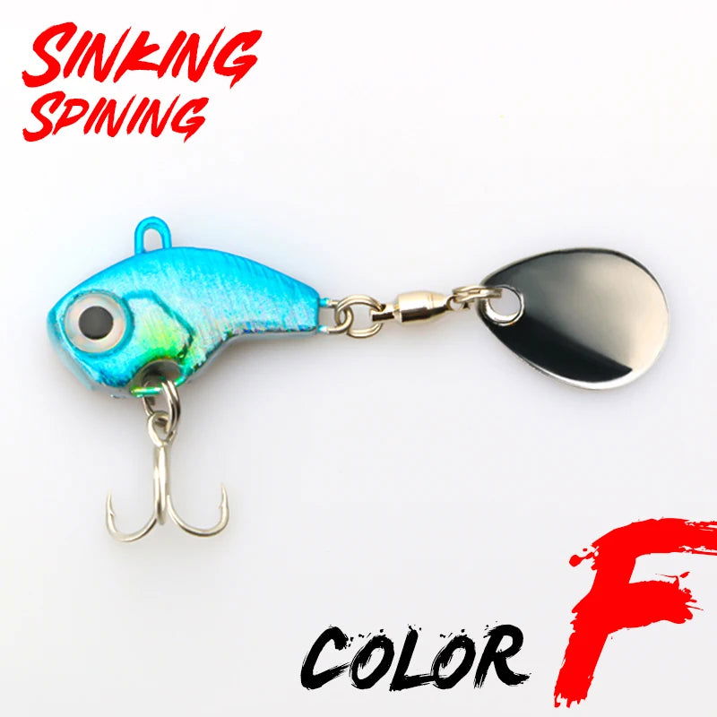 KMER V4 Metal Spinner VIB Lures Bobber Bargain