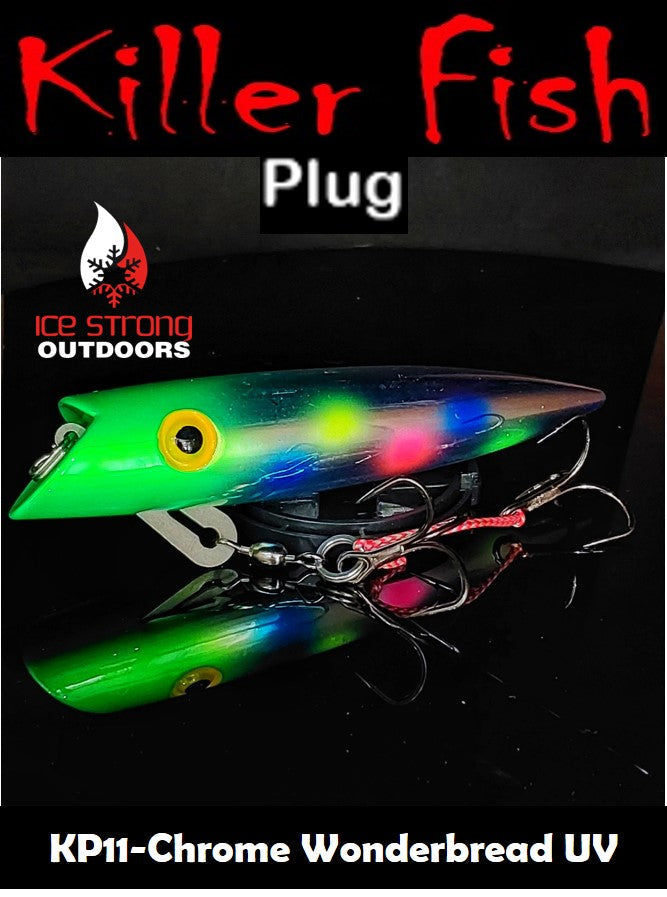 NEW JUNE 2025 - Killer Fish - Rattling TROLLING PLUG UV