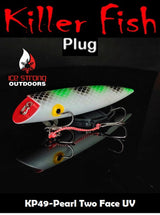 NEW JUNE 2025 - Killer Fish - Rattling TROLLING PLUG UV
