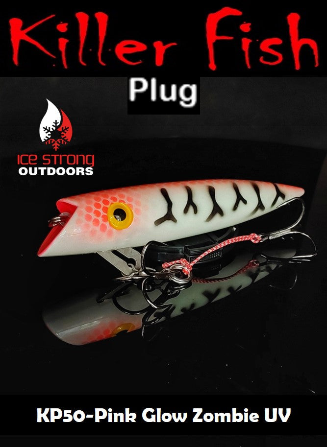 NEW JUNE 2025 - Killer Fish - Rattling TROLLING PLUG UV
