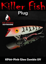NEW JUNE 2025 - Killer Fish - Rattling TROLLING PLUG UV