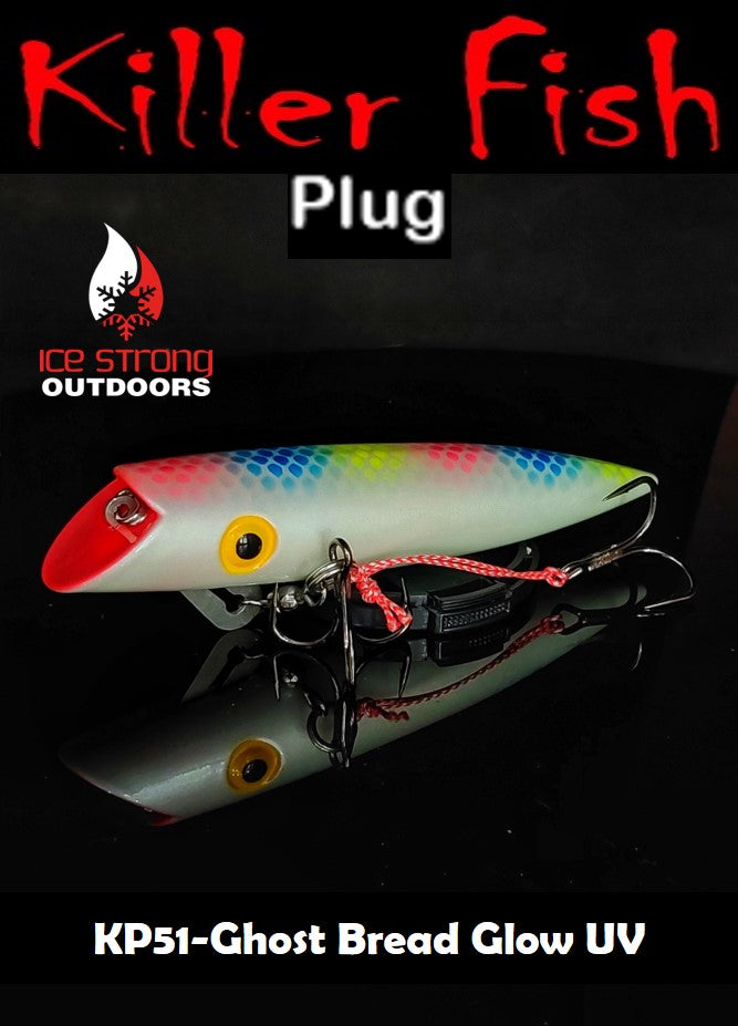 NEW JUNE 2025 - Killer Fish - Rattling TROLLING PLUG UV