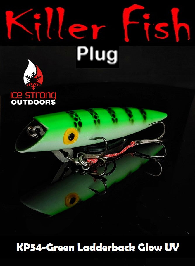 NEW JUNE 2025 - Killer Fish - Rattling TROLLING PLUG UV