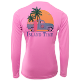 Key West Island Time Women's Long Sleeve UPF 50+ Dry-Fit Shirt
