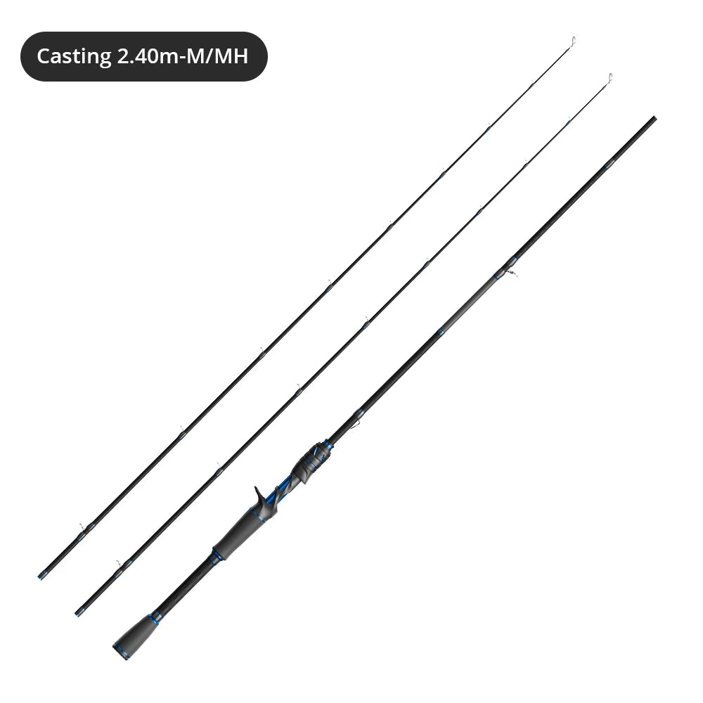 KastKing Royale Legend III Carbon Spinning Casting Fishing Rod with 2.13m2.4m Baitcasting Rod for Bass Pike Fishing Bobber Bargain