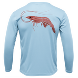 Key West, FL Jumbo Shrimp Long Sleeve UPF 50+ Dry-Fit Shirt