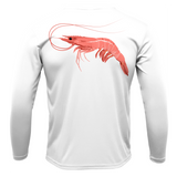 Key West, FL Jumbo Shrimp Long Sleeve UPF 50+ Dry-Fit Shirt