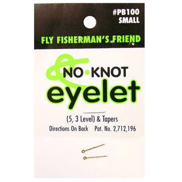 Kipper No-Knot Eyelets (Large & Small Packs, 24/Card & Individual) Bobber Bargain