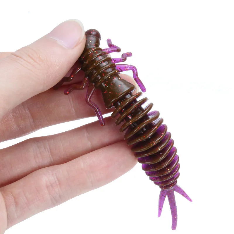 LARVA Soft Plastic Creature Bait Bobber Bargain