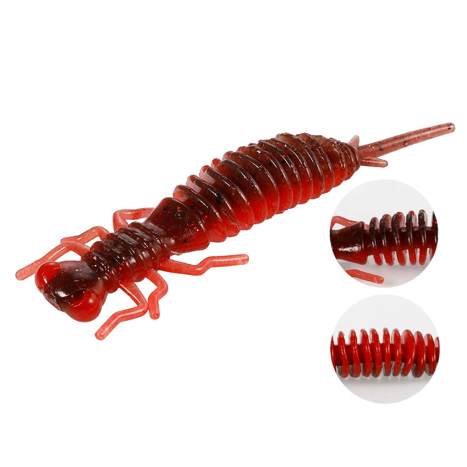 LARVA Soft Plastic Creature Bait Bobber Bargain