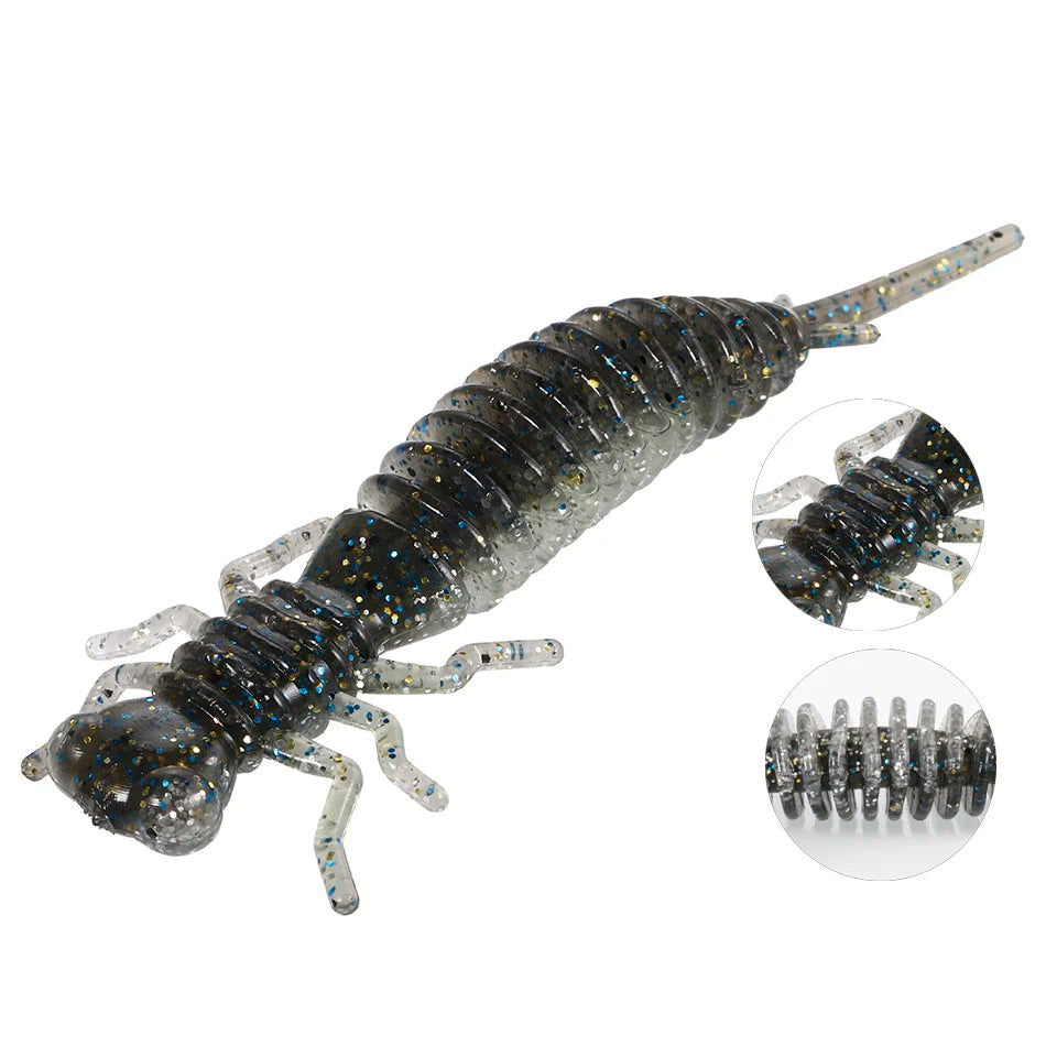 LARVA Soft Plastic Creature Bait Bobber Bargain