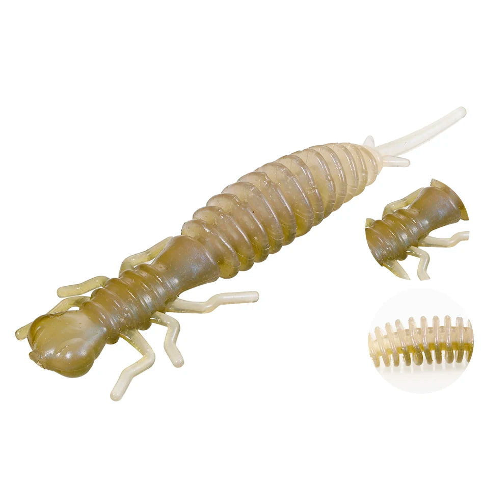 LARVA Soft Plastic Creature Bait Bobber Bargain