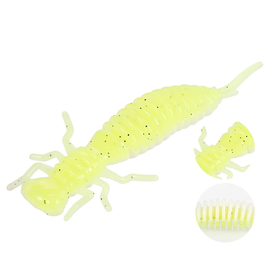 LARVA Soft Plastic Creature Bait Bobber Bargain