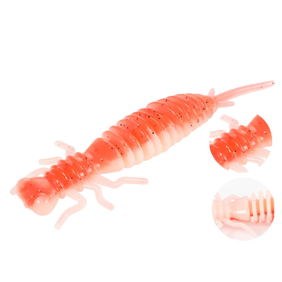 LARVA Soft Plastic Creature Bait Bobber Bargain