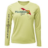 Lat/Long Stuart Florida Girl Long Sleeve UPF 50+ Dry-Fit Shirt
