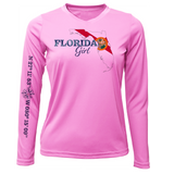 Lat/Long Stuart Florida Girl Long Sleeve UPF 50+ Dry-Fit Shirt