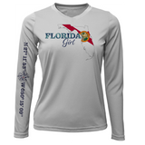 Lat/Long Stuart Florida Girl Long Sleeve UPF 50+ Dry-Fit Shirt