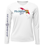 Lat/Long Stuart Florida Girl Long Sleeve UPF 50+ Dry-Fit Shirt