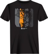 Fishing Grunge Bars Man T-Shirt