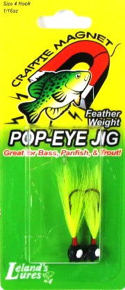 Leland Pop Eye Jig (1/16 oz, 2ct) Bobber Bargain