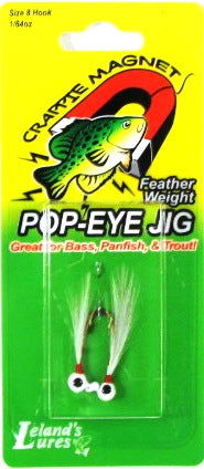 Leland Pop Eye Jig (1/64 oz, 2ct) Bobber Bargain