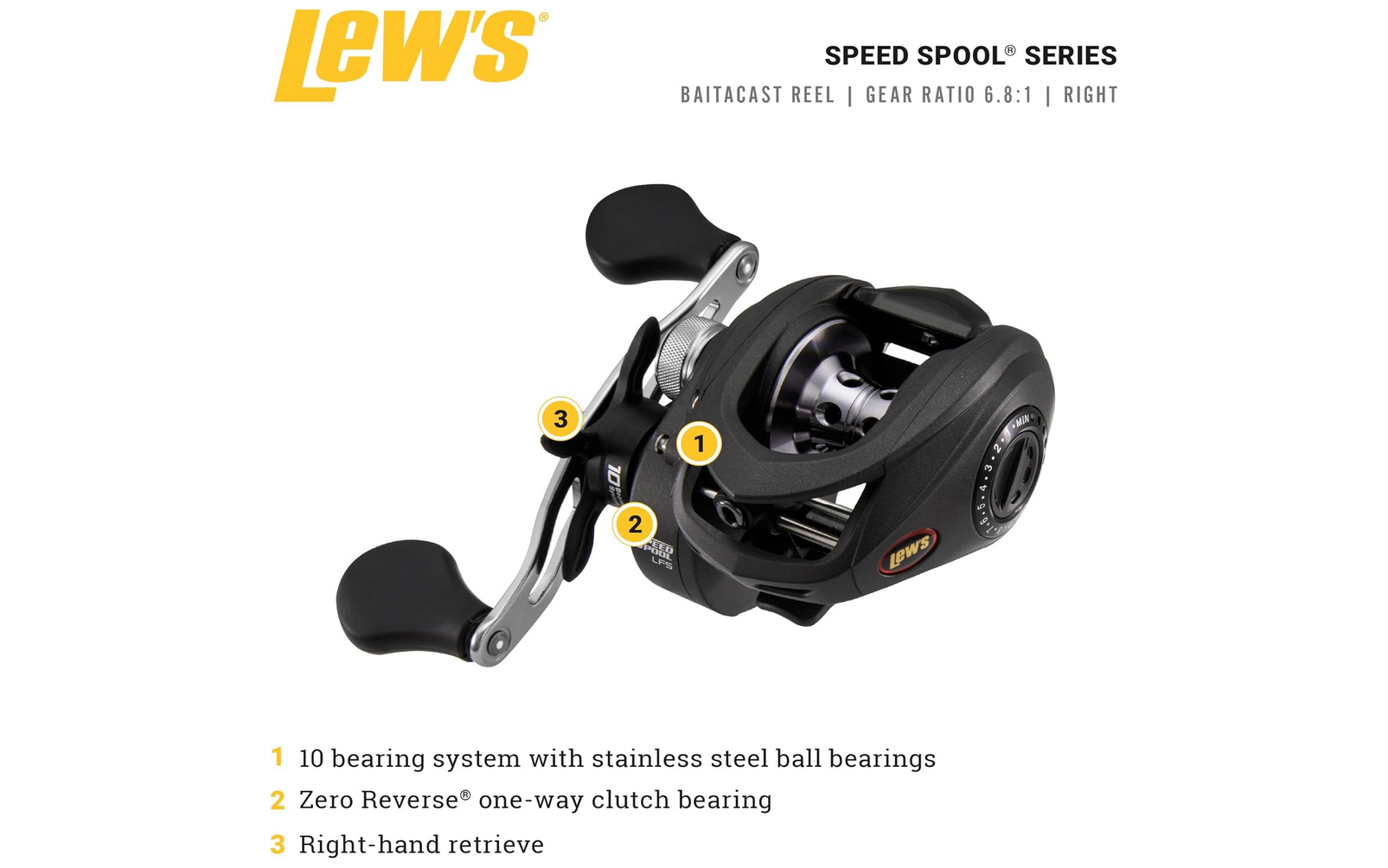 Lew's Speed Spool LFS Baitcaster 2nd Gen Bobber Bargain