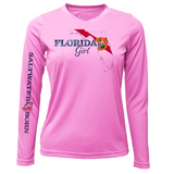 Linear Logo Stuart Florida Girl Long Sleeve UPF 50+ Dry-Fit Shirt