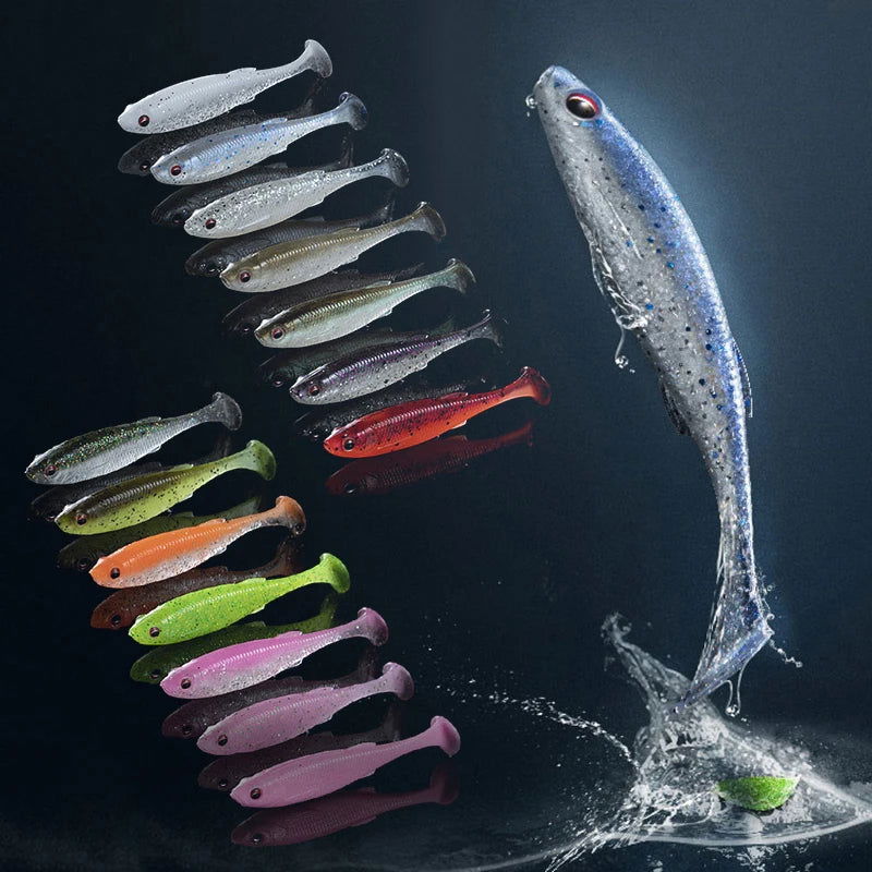 Little Real Fish T-Tail Soft Lures Bobber Bargain