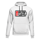 Low Battery Adult Fleece Hooded Sweatshirt