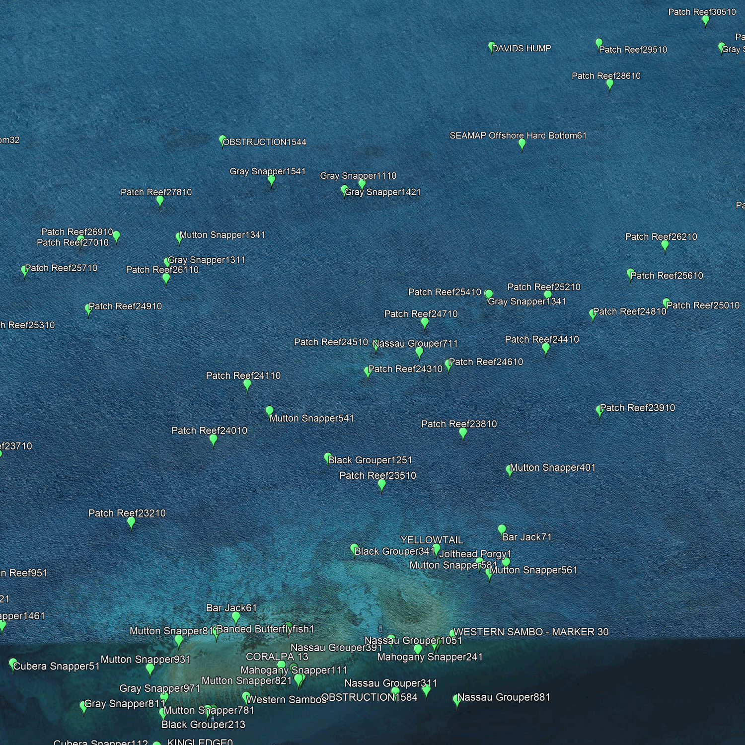 Key West/Big Pine - Coastal Numbers