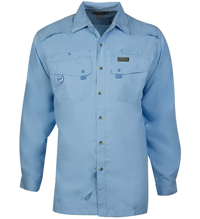 Camisa de Pesca de Manga Larga con Ventilación y Protección UV para Hombre Seacliff 2.0
