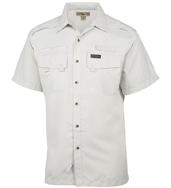 Camisa de pesca de manga corta con ventilación y protección UV Seacliff 2.0 para hombre